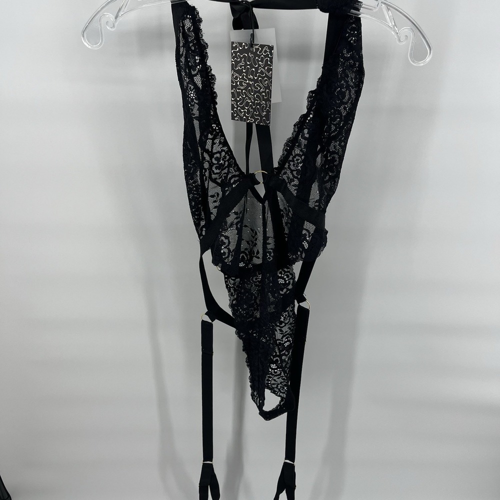 Sexy Women Sleepwear Lace Lingerie Nightwear Underwear Dress Bodysuit Pajamas XL